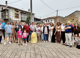 Los vecinos de Santa Mara de Aguayo celebraron la Octava del Corpus