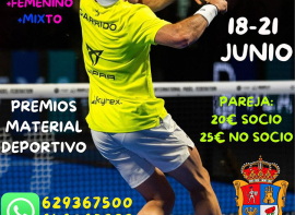 El XI Torneo de Pdel Ciudad de Reinosa se celebrar del 18 al 21 de junio