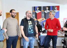 Zuloaga se rene con la Federacin Espaola de Agrupaciones de Folclore para estudiar proyectos que contribuyan a difundir las tradiciones regionales