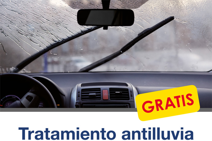 Tratamiento anti lluvia coche